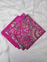 04 - Viscose Linen Embroidered 3P