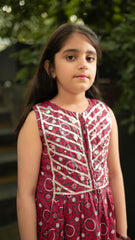 Ajrak, Cultural Dress for Girls