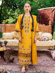 DTW-25 | Dobby Crape Embroidered 3P