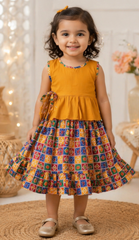 Gulnaar Frock and Skirt kids
