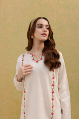 2PC Embroidered Dress-1069