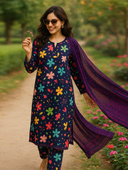 Floral Fiesta (Unstitched) LUS-06