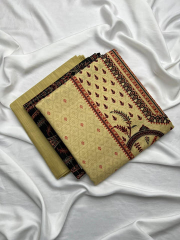 AIZ 04 - Khaddar Printed 3P