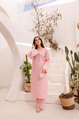 2PC Summer Embroidered Dress-1050