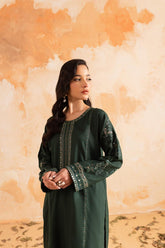 2PC Summer Luxury Embroidered Dress - 1087