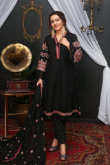 3 PC - Embroidered Lawn Suit