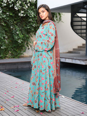 Charming Tea-Length Dress (FRT-82)