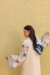 2PC Embroidered Dress-1063