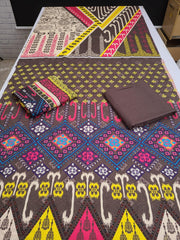 14A - Khaddar Embroidered Chicken kari 3P