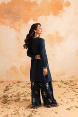 2PC Summer Luxury Embroidered Dress - 1086