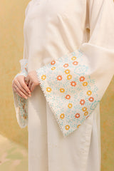 2PC Embroidered Dress-1071