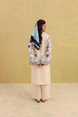 2PC Embroidered Dress-1063