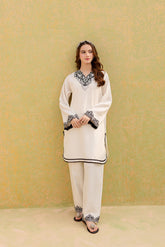 2PC Summer Embroidered Dress-1070