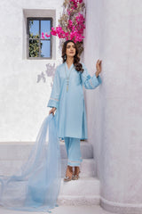 Azure Lawn 3PC Set