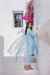Azure Lawn 3PC Set