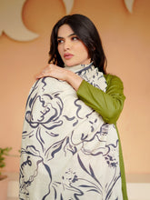 Doodle Art Odhni (Beige)