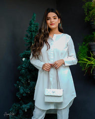 White Two Piece Suit