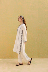 2PC Embroidered Dress-1065