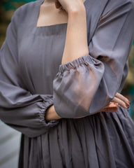 Charcoal Grey Long Frock