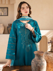 SL - 03 B | 3 PC Embroidered Lawn