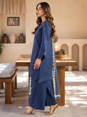 SL - 04 A | 3 PC Embroidered Lawn