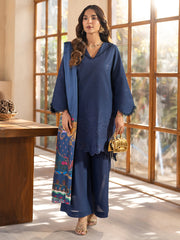 SL - 04 A | 3 PC Embroidered Lawn