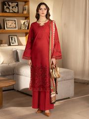 SL - 06 A | 3 PC Embroidered Lawn