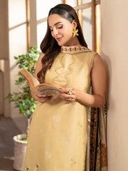 SL - 06 B | 3 PC Embroidered Lawn