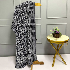 Jaan e Huroof Stole (Black)