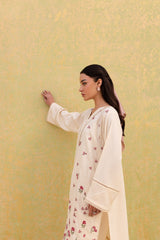 2PC Embroidered Dress-1064