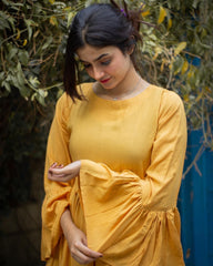 Ochre Long Frock
