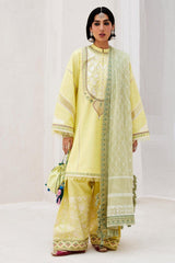 Dilara 15A- Eid Embroidered Lawn 3P
