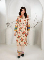 Gul Bahar | 3 Piece | Printed | Peach Tngmdstore