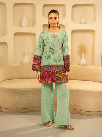 Phool | Pure Lawn | 2 Piece | Light Green