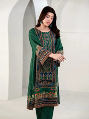 Gulposh | 3 Piece | Printed | Green Tngmdstore