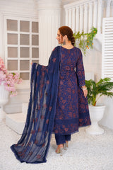 3 Pc Embroidered Lawn Suit