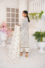 3 Pc Embroidered Lawn Suit