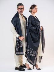 Gehrai Wool Shawl (Black)