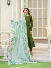 Aadat Odhni (Crysal Green)