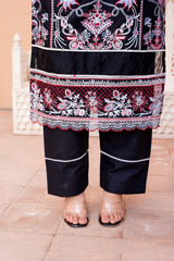 3 PC Embroidered Lawn Dress