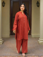 Nafeesa | Co-Ord Set | Rust Tngmdstore