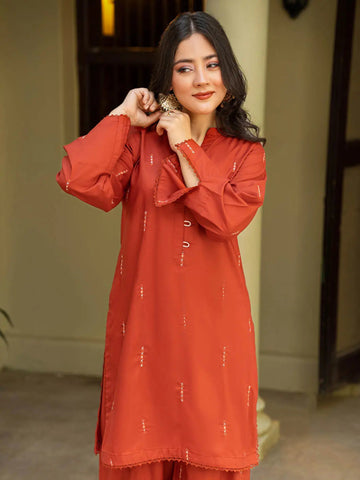Nafeesa | Co-Ord Set | Rust Tngmdstore