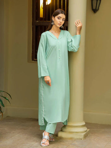 Saath | Co-Ord Set | Ice Green Tngmdstore