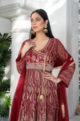 KURTI 105-MAROON