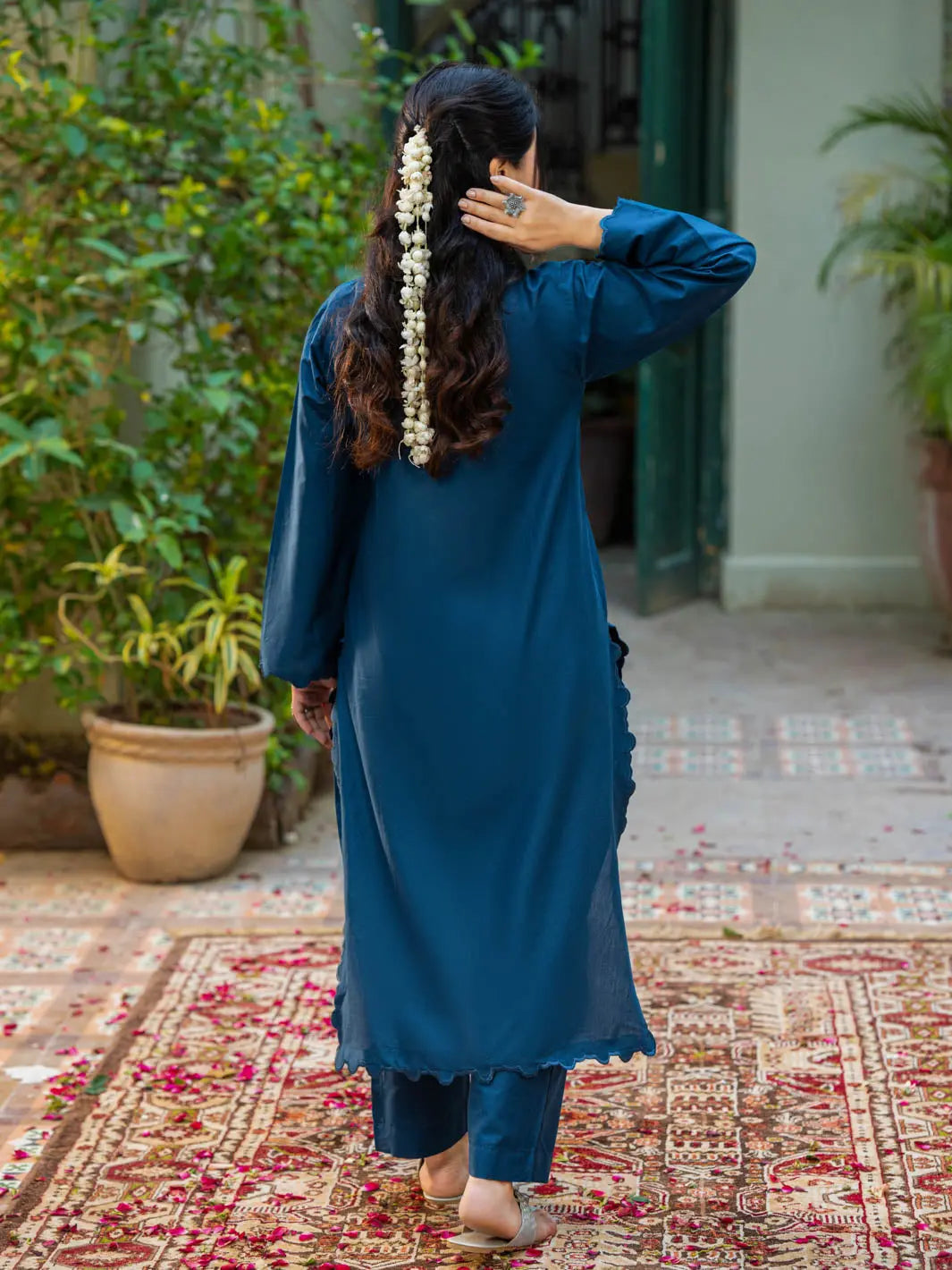 Leher | Co-Ord | Dark Blue Tngmdstore