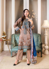 FL-8A - Embroidered Lawn-3P