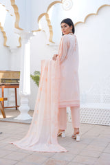 3 PC - Embroidered Lawn Suit