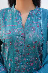 3 Pc Embroidered Lawn Suit