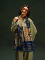 Dayar e Ishq Stole | Blue