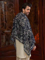 Doodle Art Stole (Black)